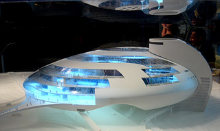 Illustration for article titled Buildings That Look Like Famous Spaceships: A Gallery